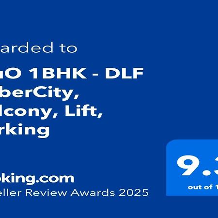 גורגאון Bluo 1Bhk - Dlf Cybercity, Balcony, Lift, Parking מראה חיצוני תמונה
